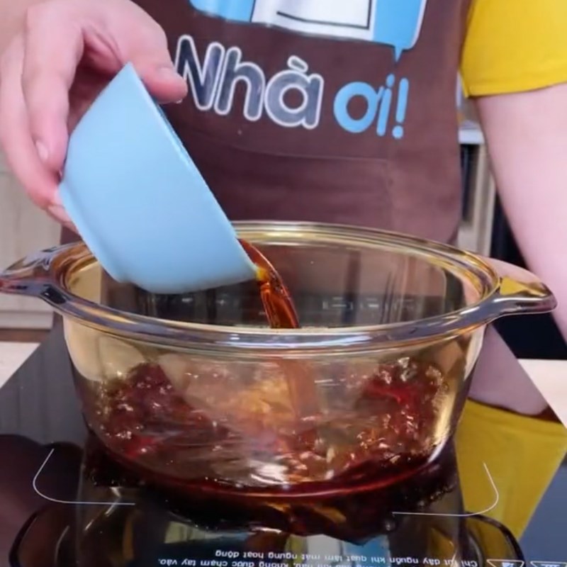 Bước 2 Luộc gân bò Gân bò ngâm mắm (Công thức được chia sẻ từ Tiktok Vào bếp cùng Điện máy XANH)