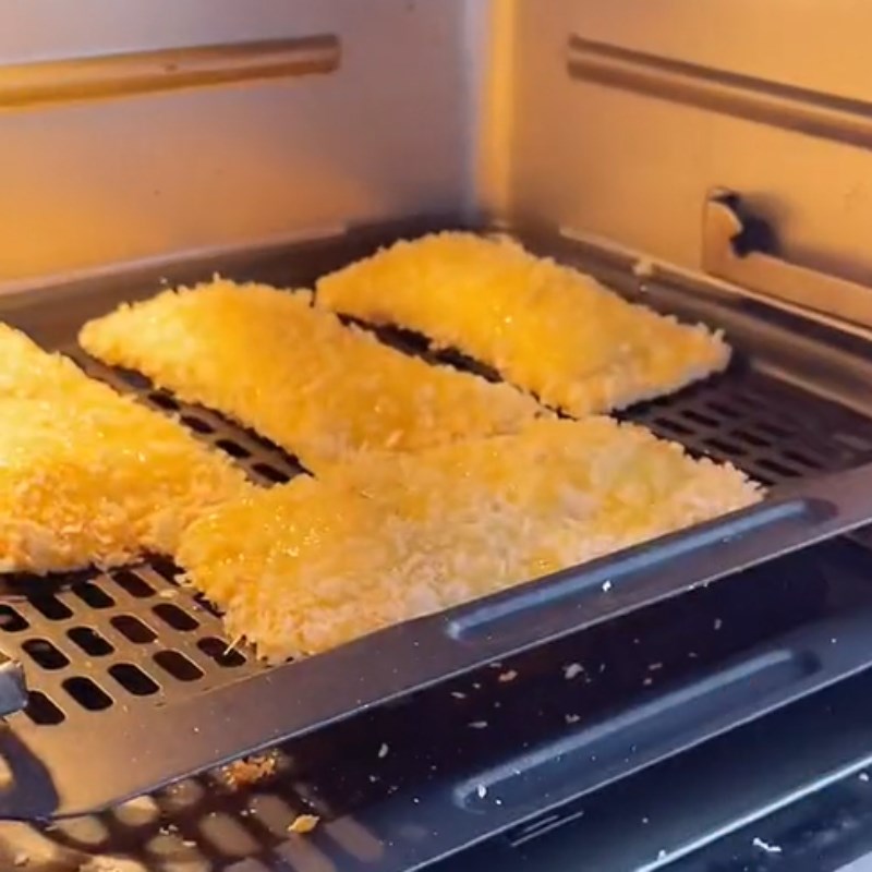 Bước 4 Nướng bánh Bánh táo nướng bằng sandwich