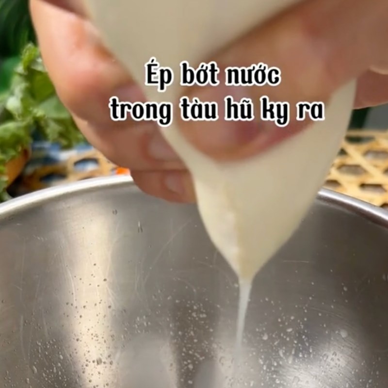 Bước 1 Sơ chế nguyên liệu Chả lụa tàu hủ ky tươi (Công thức được chia sẻ bởi Tiktok Bếp chay XANH)