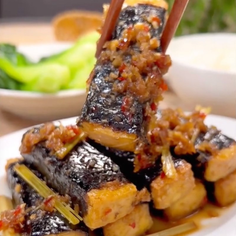 Bước 5 Thành phẩm Đậu hũ kho riềng sả