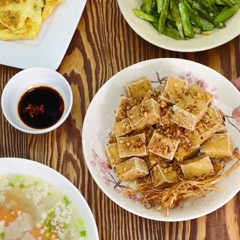 Bước 4 Thành phẩm Đậu hũ rang muối (Công thức được chia sẻ từ TikTok Vào bếp cùng Điện máy XANH)