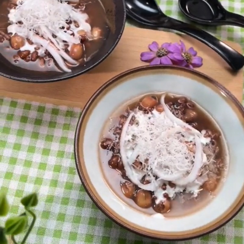 Bước 3 Thành phẩm Chè đậu đỏ hạt sen (Công thức được chia sẻ từ Tiktok Vào bếp cùng Điện máy XANH)