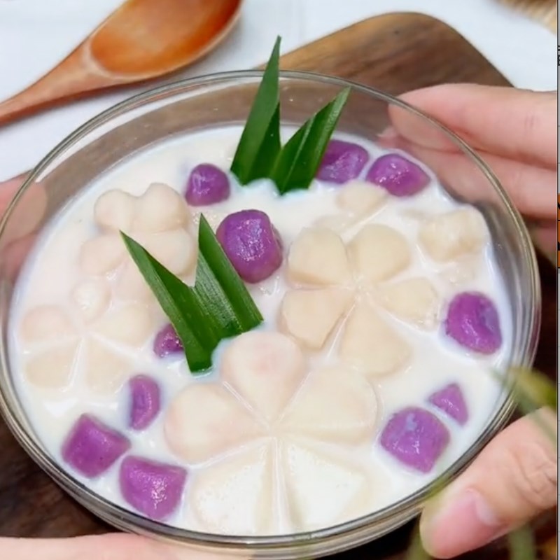 Bước 4 Thành phẩm Chè khoai môn dẻo