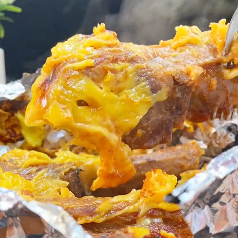 Bước 4 Thành phẩm Sườn nướng phô mai (Công thức được chia sẻ từ TikTok Vào bếp cùng Điện máy XANH)
