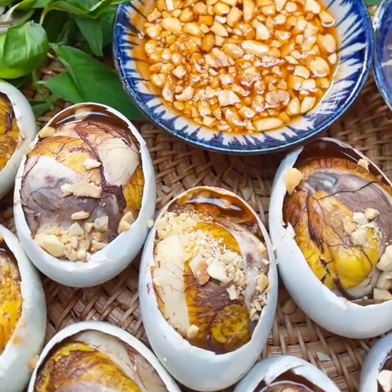 Bước 4 Thành phẩm Hột vịt lộn nướng (Công thức được chia sẻ từ TikTok Vào bếp cùng Điện máy XANH)