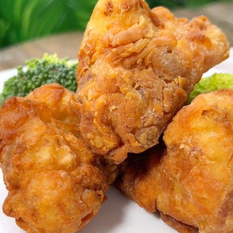Bước 4 Thành phẩm KFC chay (Công thức từ kênh tiktok Bếp chay XANH)