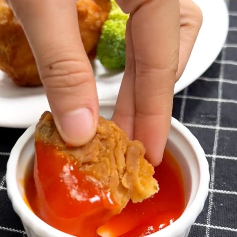 Bước 4 Thành phẩm KFC chay (Công thức từ kênh tiktok Bếp chay XANH)