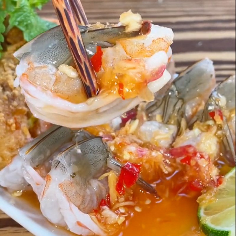 Bước 4 Thành phẩm Tôm sốt thái (Công thức được chia sẻ từ TikTok Vào bếp cùng KitchenAZ)