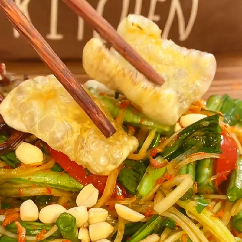 Bước 4 Thành phẩm Gỏi đu đủ thái lan (Công thức được chia sẻ từ TikTok Vào bếp cùng Điện máy XANH)