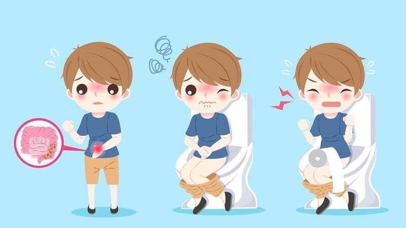 Người mắc bệnh sẽ bị tiêu chảy, đau bụng, đi cầu ra máu