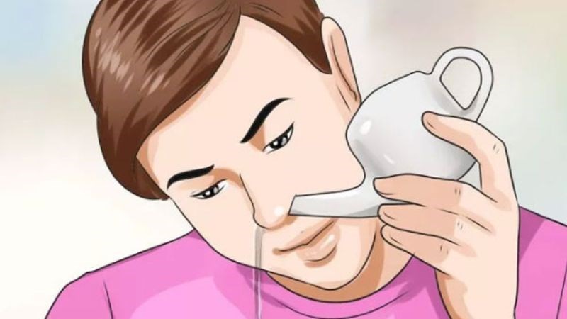 Rửa mũi hàng ngày để giúp đường thở sạch sẽ Rửa mũi hàng ngày để giúp đường thở sạch sẽ