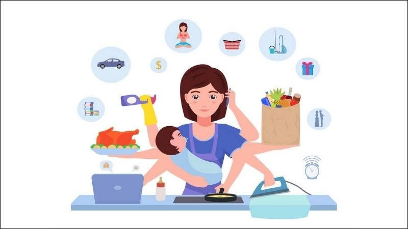 Mẹ quá bận rộn, quên cho trẻ bú thường xuyên có thể khiến trẻ bỏ bú