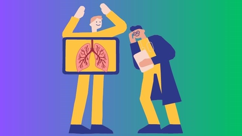 Có nhiều nguyên nhân ở phổi gây đau ngực