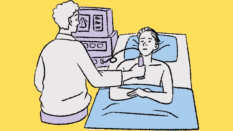 Siêu âm tim có thể thực hiện sau đó để kiểm tra chức năng tim