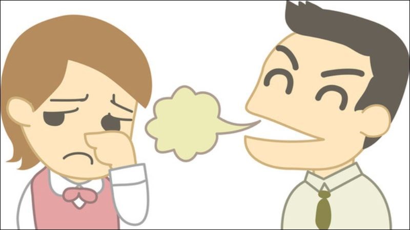 Hôi miệng là tình trạng hơi thở có mùi hôi, khiến người đối diện khó chịu Hôi miệng là tình trạng hơi thở có mùi hôi, khiến người đối diện khó chịu
