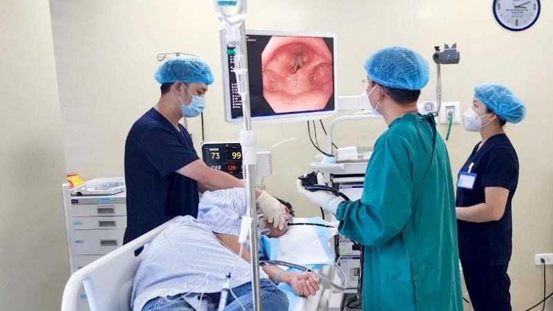 Nội soi là xét nghiệm thường được làm khi có triệu chứng khó nuốt
