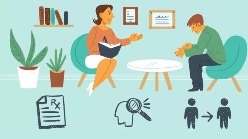 Sau khi đã giảm các triệu chứng có thể kết hợp tư vấn tâm lý Sau khi đã giảm các triệu chứng có thể kết hợp tư vấn tâm lý