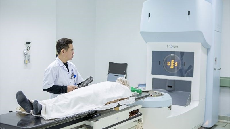 Điều trị u phổi bằng xạ trị Điều trị u phổi bằng xạ trị
