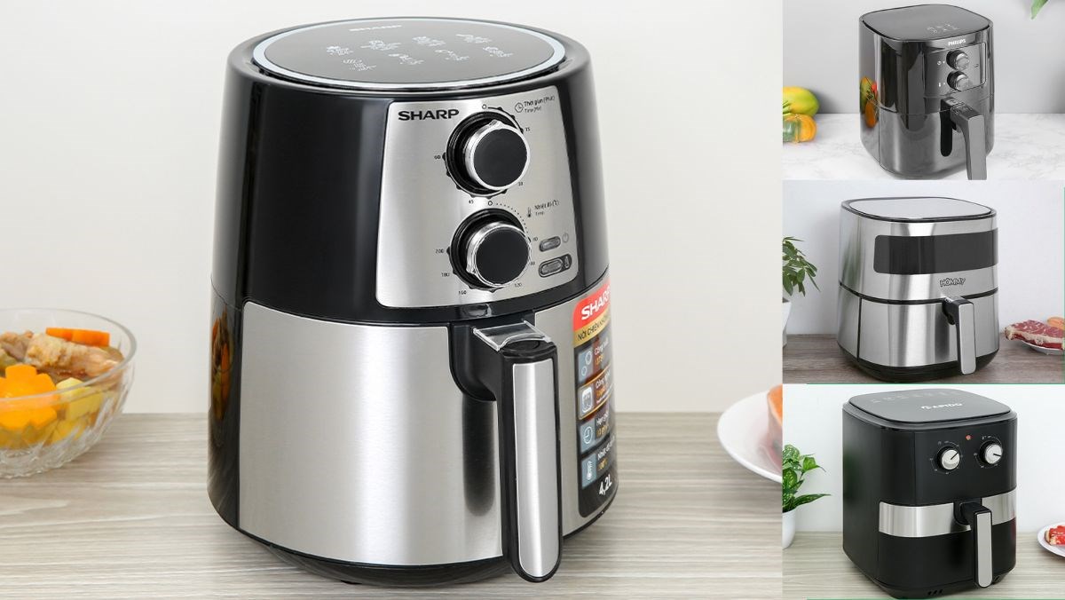 Gợi ý 5 mẫu nồi chiên không dầu chiên cá chất lượng, đa năng