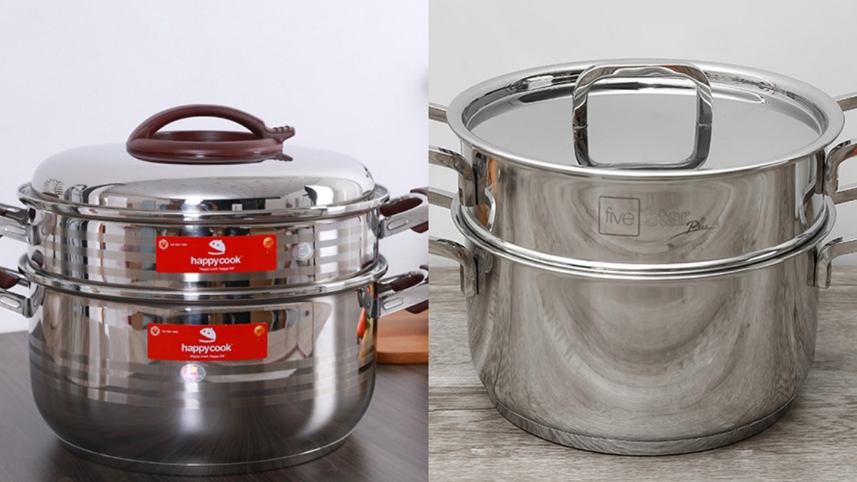 Nồi xửng hấp inox 304