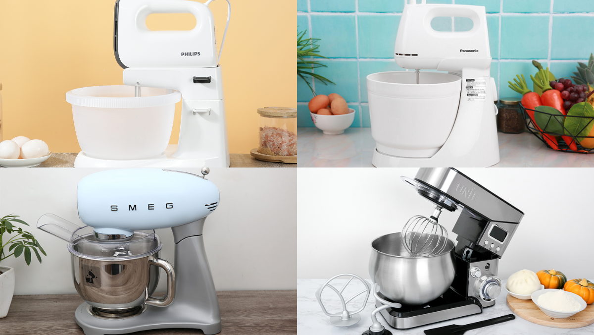 Gợi ý 5 máy nhồi bột mì chất lượng, thiết kế đẹp cho dân nghiện làm bánh