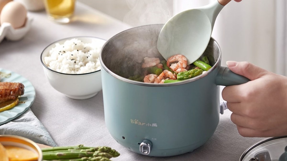 Chảo rán điện mini