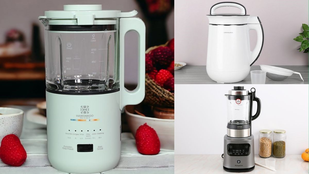 Gợi ý máy làm sữa hạt nhỏ gọn chất lượng, mẫu mã đẹp