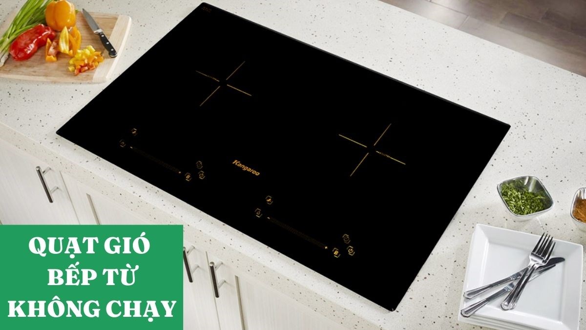 Quạt gió bếp từ không chạy