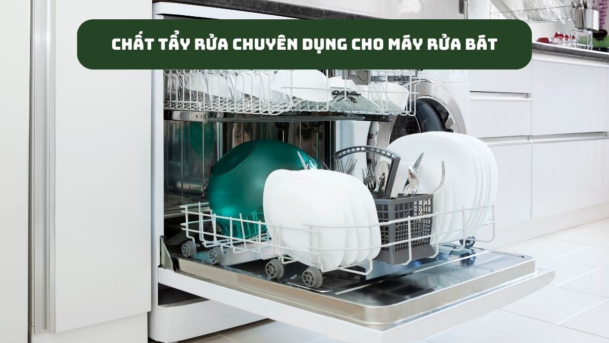 Bạn có thể vệ sinh máy rửa bát bằng thuốc tẩy không?