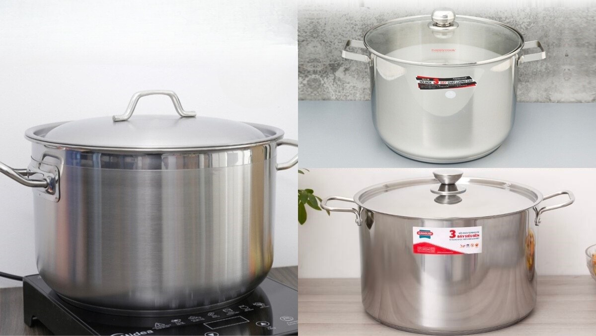 Nồi luộc gà bếp từ 32cm