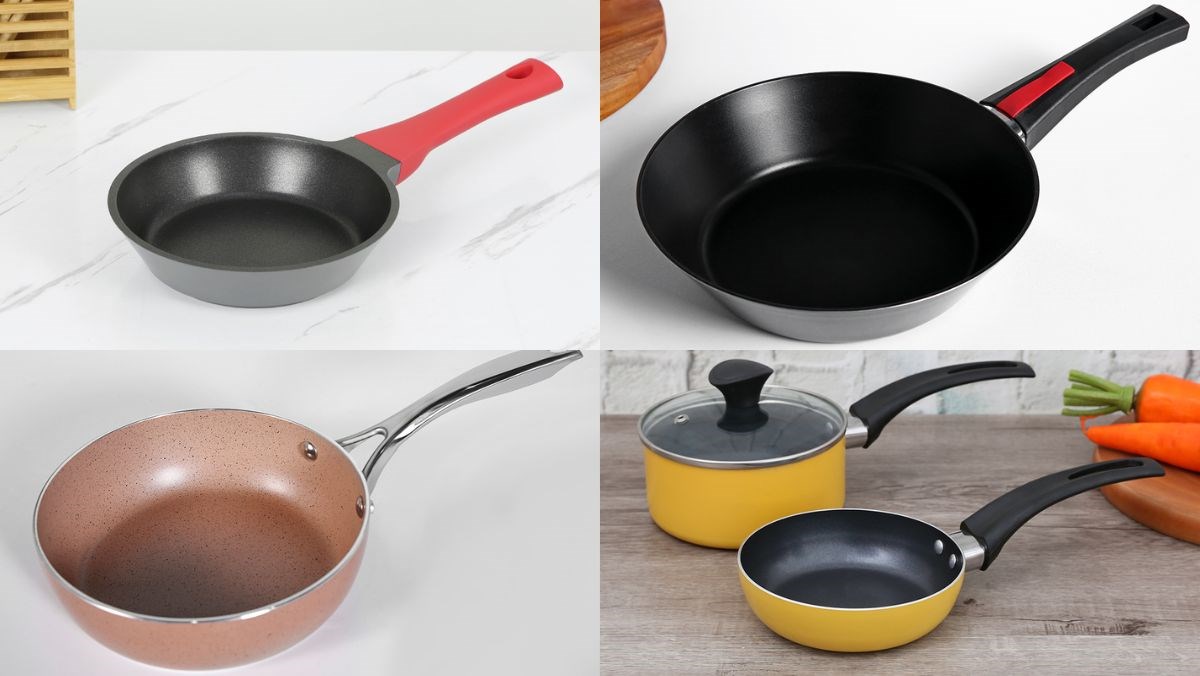 Top chảo nhôm mini