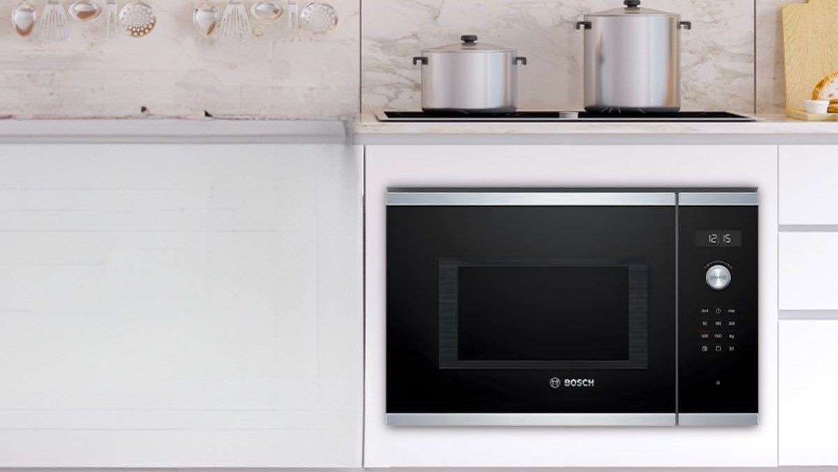 Top lò vi sóng âm tủ Bosch