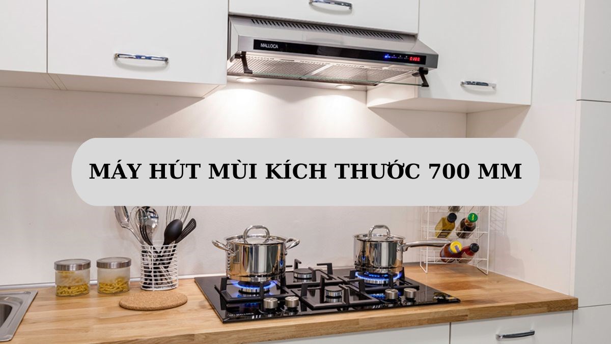 Top máy hút mùi kích thước 700mm