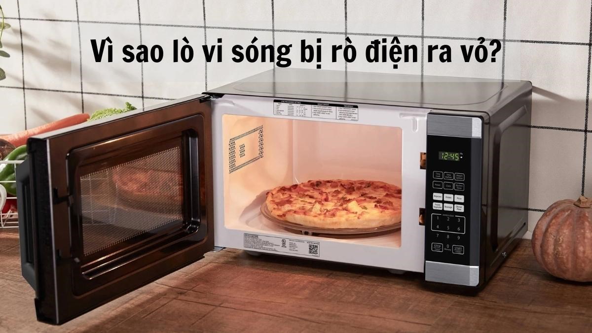 Lò vi sóng bị rò điện ra vỏ