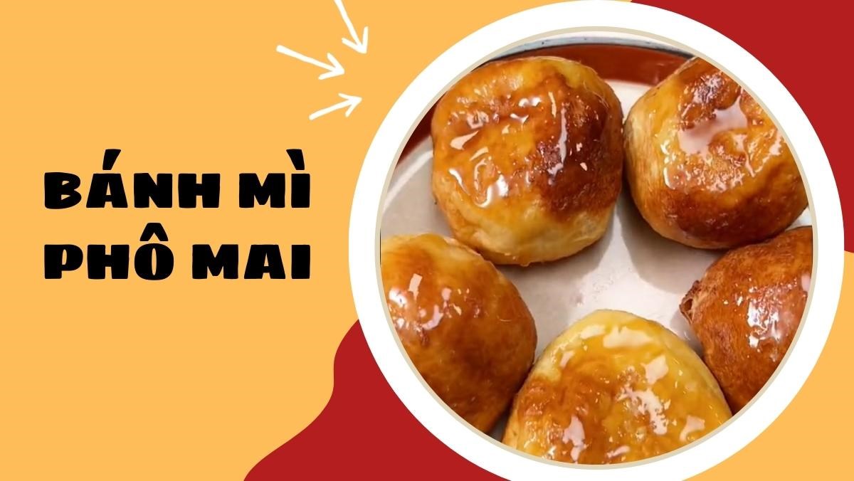 Bánh mì phô mai (Công thức được chia sẻ từ Tiktok Vào bếp cùng Điện máy XANH)
