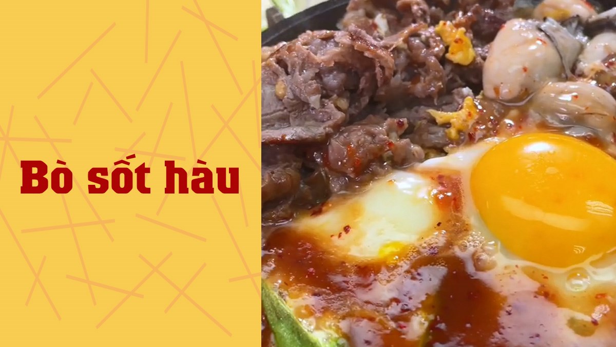 Bò sốt hàu (Công thức được chia sẻ từ TikTok Vào bếp cùng Điện máy XANH)