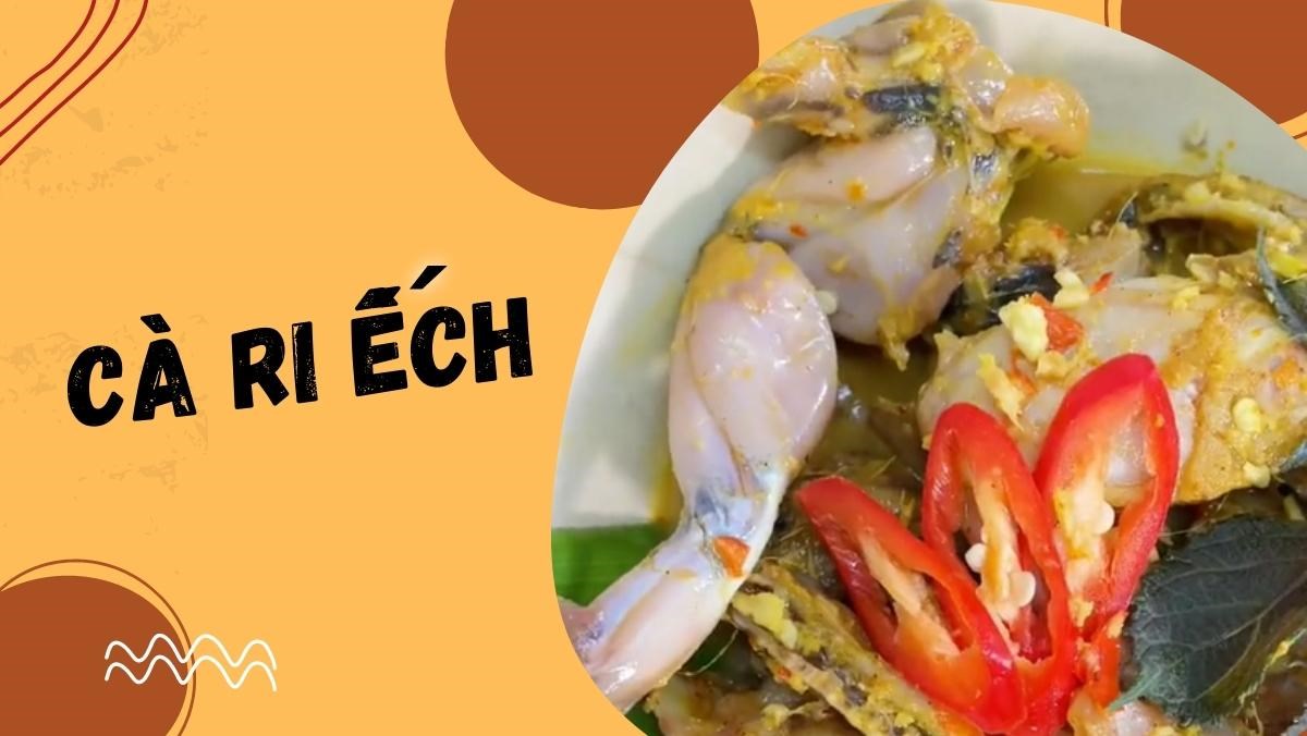 Cà ri ếch hấp trái dừa (Công thức được chia sẻ từ Tiktok Vào bếp cùng Điện máy XANH)