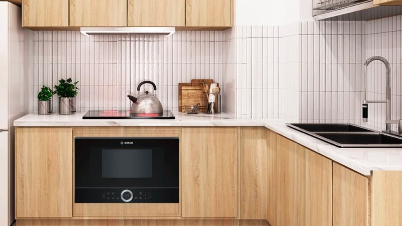 L&ograve; vi s&oacute;ng Bosch series 8 c&oacute; chức năng kiểm so&aacute;t c&acirc;n nặng