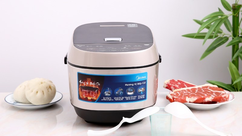 Nồi cơm cao tần Midea 1.8 l&iacute;t MB-HS5008