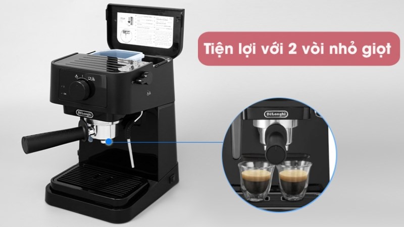 M&aacute;y pha c&agrave; ph&ecirc; Delonghi EC230.BK