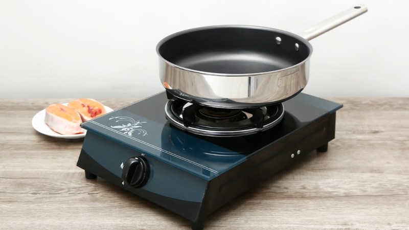 Chảo inox s&acirc;u chống d&iacute;nh đ&aacute;y từ 26 cm Elmich Trimax XS EL 3753