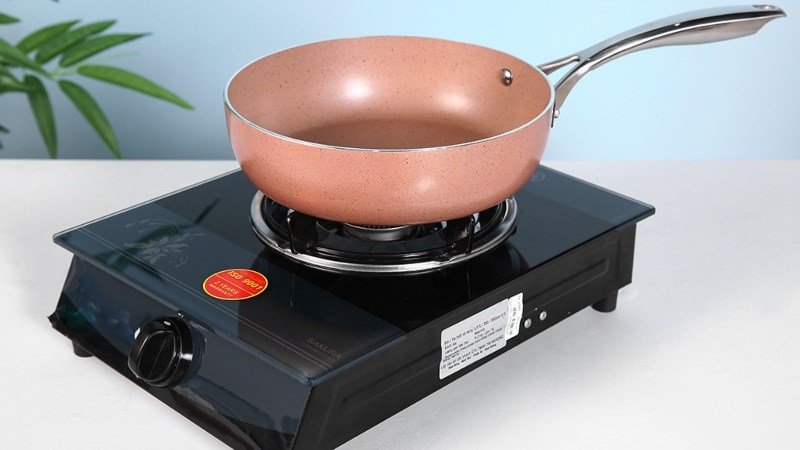 Chảo nh&ocirc;m s&acirc;u chống d&iacute;nh v&acirc;n đ&aacute; đ&aacute;y từ 24 cm Elmich EL-5741MN