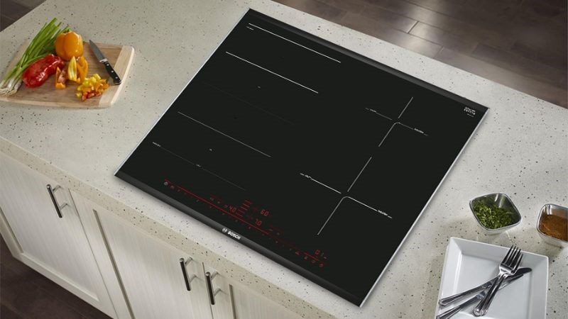 Bếp từ 4 v&ugrave;ng nấu lắp &acirc;m Bosch PXE675DC1E