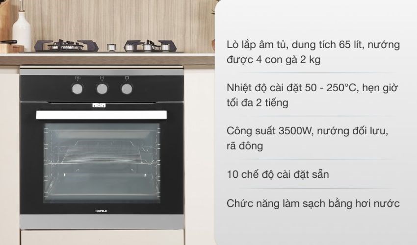 L&ograve; nướng &acirc;m Hafele HO-K60B (534.05.581) 65 l&iacute;t