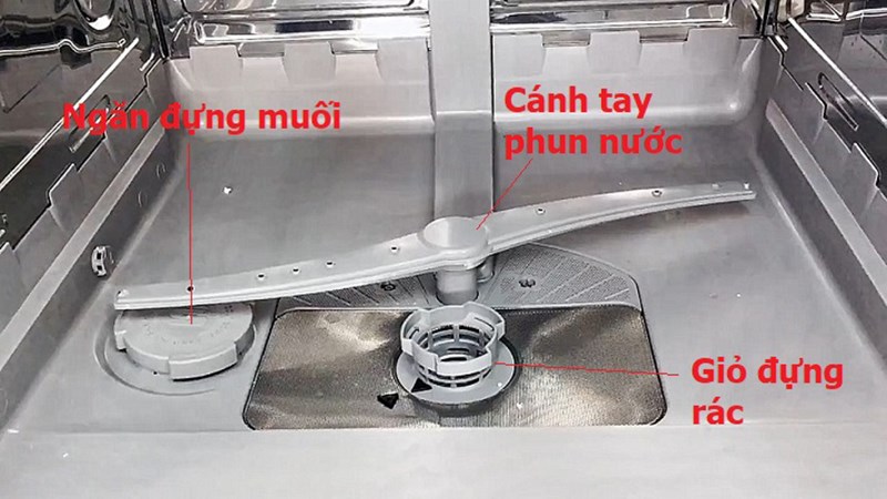 C&aacute;nh tay phun m&aacute;y rửa b&aacute;t quan trọng như thế n&agrave;o?