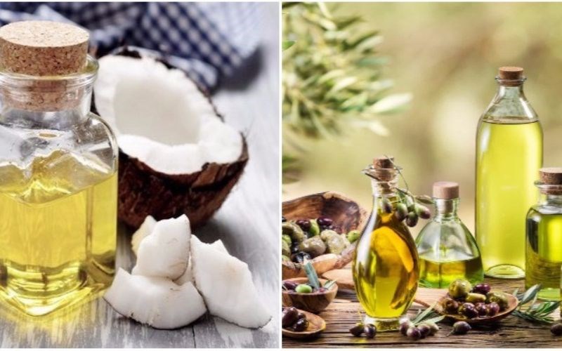 C&oacute; thể d&ugrave;ng dầu dừa hoặc dầu oliu