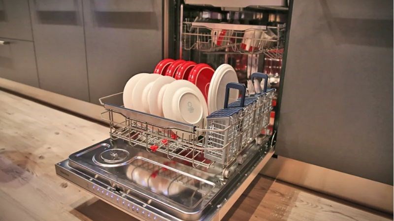 Muối làm mềm nước cho máy rửa bát là gì?