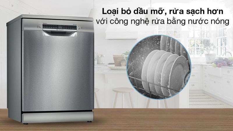  M&aacute;y rửa ch&eacute;n độc lập Bosch SMS4IVI01P