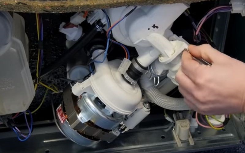 M&ocirc; tơ của m&aacute;y bị lỗi