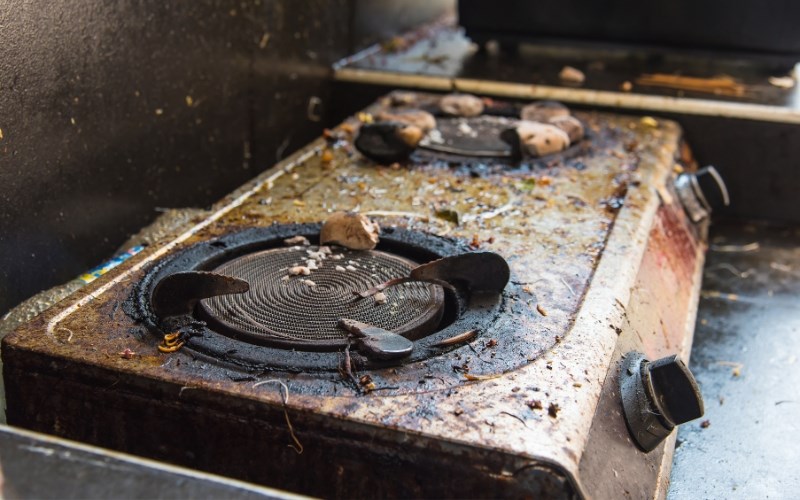 Nguy&ecirc;n nh&acirc;n bếp ga bị kẹt